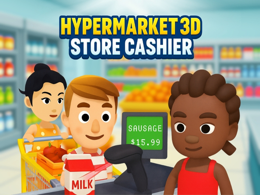 Hypermarket 3D: Store Cashier oyunu