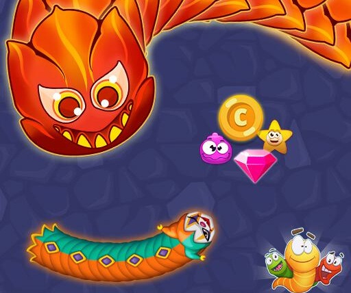 Worm Hunt: Snake iO oyunu